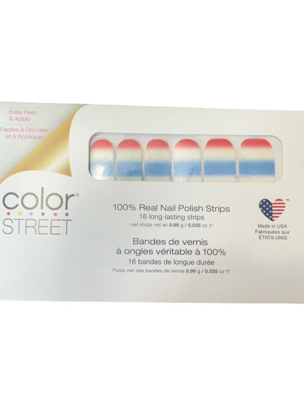 Color Street Nail Strips Firecracker Pop NEW